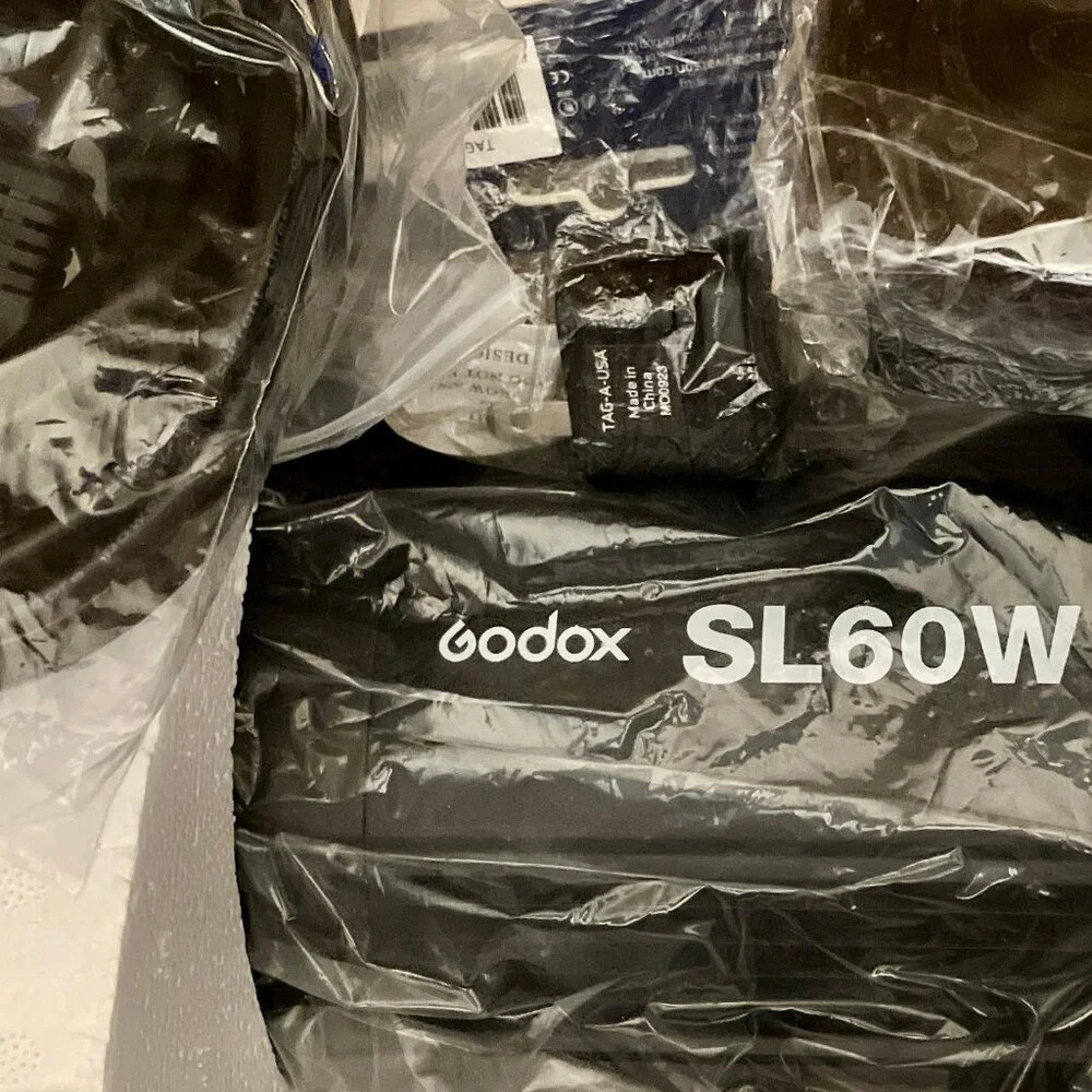 Godox SL-60W Photo Video Light + Adapter & Remote